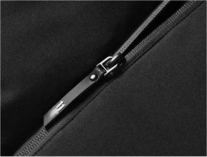 Blousons bombardiers d'hiver chauds et surdimensionnés en nylon vintage avec fermeture à glissière pour hommes manteau en duvet blouson en duvet - Product Image 6