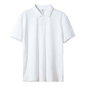 Polo homme en coton de haute qualité, design personnalisé, logo OEM, broderie imprimée, broderie - Product Image 5