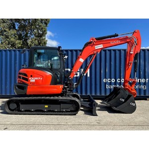 Excavadora Usada Original de Japón Kubota de 5 Toneladas, Kubota U55-4 en Venta, Pocas Horas de Trabajo, Miniexcavadora de Segunda Mano Kubota U55 - Product Image 5
