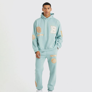 Chándal de 100% algodón personalizado para hombre, respetuoso con el medio ambiente, deportes sencillos, fútbol, entrenamiento, jogging, venta al por mayor, Invierno para mujer - Product Image 5