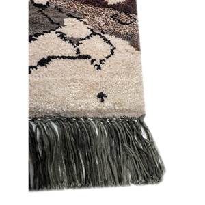 Alfombra Grande de Lana y Seda de Bambú Anudada a Mano Freedom Manchaha Ivory, 10 mm, Geométrica, para el Hogar, Pasillo, Modelo Rectangular-Les-1962 - Product Image 4
