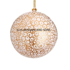 Kashmir Handmade 8 cm Christmas <b>Tree</b> <b>Stand</b> Accessories Unique Paper Mache Ornaments Baubles Nature Inspired Christmas Decor - Product Image 3