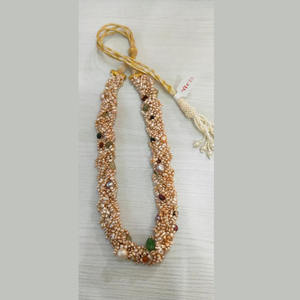 Natural Freshwater Pearl Necklace Gemstone Pearl <b>Crystal</b> Beaded Knitted Necklace Fancy Modern Beach Jewelry for Ladies Girls - Product Image 4