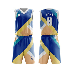 Uniforme de baloncesto Ropa deportiva para hombre Alta calidad Bajo MOQ Logotipo personalizado Uniforme de baloncesto ligero y transpirable - Product Image 1