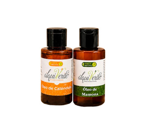 Aceite Cosmético Líquido Natural de Caléndula y Aceite de Ricino, Extracto Puro de Plantas para el Cuidado de la Piel y el Cabello - Product Image 1
