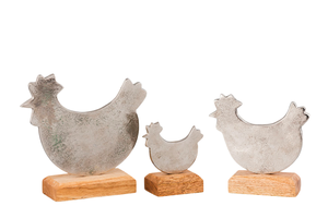 Escultura de Metal con forma de conejo con acabado en plata moderna hecha a mano, Diseño Artesanal único ecológico para decoración del hogar, arte de mesa - Product Image 6