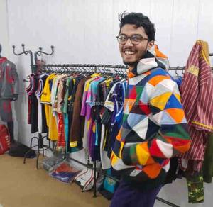 Industria al por mayor peso pesado 450.600 Gsm el algodón Puff estampado hombres sudaderas con capucha y sudadera de gran tamaño hombres sudaderas con capucha - Product Image 1