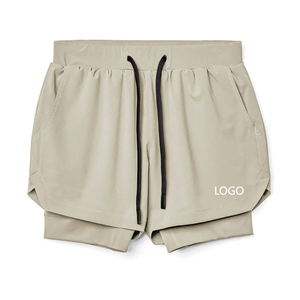 Shortsddp ของผู้ชายแห้งเร็วสำหรับออกกำลังกายยิมวิ่งโลโก้ตามสั่งสำหรับฤดูร้อน - Product Image 1