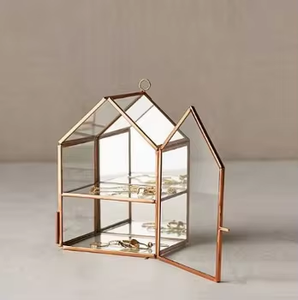 Boîte à bijoux décorative avec cadre en métal, dernière arrivée de cadeaux de pendaison de crémaillère de qualité fantastique - Product Image 2