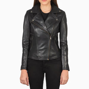 Long manteau en cuir véritable personnalisé pour femmes | Vêtements d'extérieur élégants et ajustés | Fabricant de gros OEM ODM - Product Image 5