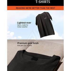 Camisetas de Hombre Estilo Urbano con MOQ Bajo, Transpirables, con Logotipo Personalizado - Product Image 2