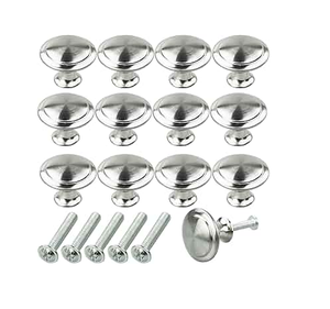 Perillas de acero inoxidable, tiradores de cajón de armario, tiradores de puerta de muebles, tiradores de armario de cocina, perilla - Product Image 3