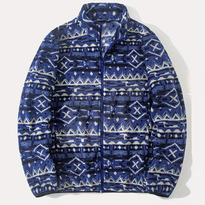 Chaqueta con cremallera completa de lana para hombre con estilo, ropa informal de invierno cálida, chaqueta de invierno de moda suave y cómoda - Product Image 1