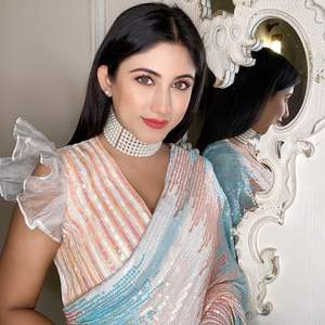 Latest Traditional Designer Party Wear Soft Georgette Sequence Work <b>Saree</b> <b>Women</b> Fashion Wholesale High Quality Indian Outfit - Product Image 5