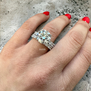 Elegante Anillo de Oro Sólido de 18K con Diamante Cultivado en Laboratorio VVS, Certificado por IGI, para Mujer, Anillo de Compromiso, Boda, Joyería Fina, Regalo Nupcial, Diseño de Autor - Product Image 4