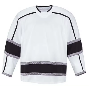 Vente en gros de haute qualité Maillot de hockey brodé personnalisé Maillot de hockey sur glace d'équipe par sublimation - Product Image 4