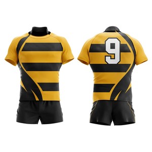 Uniforme de Rugby Nacional de Alta Calidad, Jersey de Rugby Femenino Personalizado, Uniforme de Rugby Sublimado Completo para Adultos a Precio Económico - Product Image 4