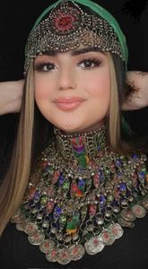 Juego de Joyería Afgana de Aleación Personalizada, Hecha a Mano, Estilo Vintage, para Compromiso y Boda, Modelo Más Reciente, Superventas - Product Image 2