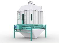 Nouvelle ligne de production de granulés d'aliments pour animaux de ferme en acier de 8 tonnes/h, pour bétail, volailles, poulets, poissons aquatiques, haute productivité