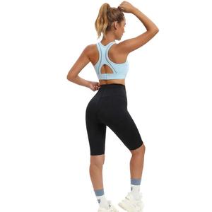 กางเกงขาสั้นขี่จักรยานเอวสูงสำหรับผู้หญิงกางเกงขาสั้นเล่นโยคะฟิตเนสแห้งเร็วระบายอากาศได้ดีตกแต่งลวดลายเซ็กซี่สไตล์สปอร์ตฤดูร้อนโลโก้ได้ตามต้องการ - Product Image 6