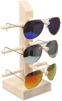 Lunettes de soleil en bois présentoirs lunettes support organisateur lunettes support support de rangement, lunettes de soleil vitrine bijoux affichage