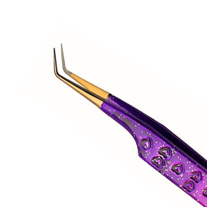 Pinzas Profesionales de Acero Inoxidable para Extensión de Pestañas, para Aislamiento de Volumen y Colocación de Pestañas, Pinzas de Grado Profesional para Salón de Belleza - Product Image 6