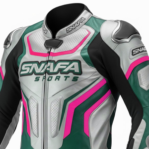 Combinaison de moto en cuir véritable tendance, de haute qualité, vêtements de course de moto de protection, combinaison de moto en cuir véritable d'origine - Product Image 6