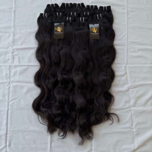 Paquetes de cabello de templo indio crudo sin procesar, cutículas alineadas, vendedores de ondas profundas sueltas a precio de fábrica al por mayor - Product Image 1