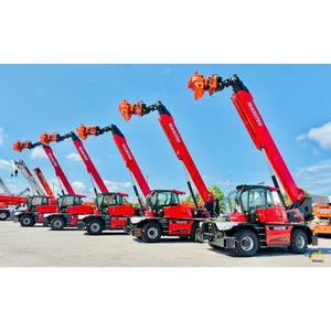 Nouveaux télescopiques rotatifs Manitou MRT 2660 pour travaux forestiers avec déchiqueteuse à bois CS750 en stock et à vendre - Product Image 2