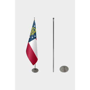 Custom 3x5ft Gorgie <b>Flag</b> AS0354 with Digital Printing Aluminum <b>Pole</b> Cotton and Nylon Fabric Plastic Material Custom Logo - Product Image 2