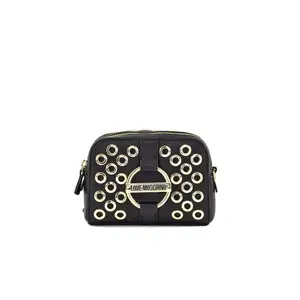 Stylish LOVE MOSCHINO Women Handbag - Iconic Branding with Gold Hardware - Perfect Blend of Fashion and Function