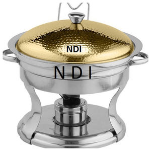 Chafing Dish Customized Shape Decorative Metal <b>Server</b> Dish High Class Quality Food Equipment Serving Food Container Warmer - Product Image 5