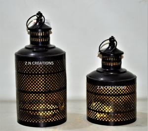 Bougeoirs votifs en tôle de fer indien moderne faits à la main support de photophore à impression personnalisée événement à domicile décoration de mariage modèle de Logo - Product Image 5