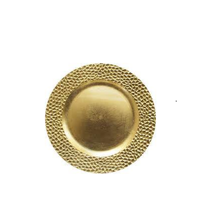 Platos de cena de latón Platos de cargador de boda de 10 pulgadas con logotipo personalizado Forma redonda y tamaño personalizado - Product Image 4