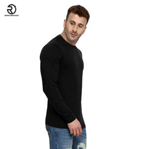 <b>Men</b> Casual Summer Full Sleeve <b>T</b> <b>Shirts</b> High Quality Slim Fit for <b>Men</b> Custom Logo Print <b>Shirt</b> <b>Long</b> Sleeve - Product Image 3