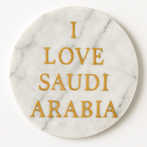 ที่รองแก้วหินอ่อนที่เรารักการออกแบบข้อความดูไบที่มีคุณภาพสูงปรับแต่งได้สำหรับโต๊ะกาแฟงานแต่งงานของตกแต่งบ้าน - Product Image 4