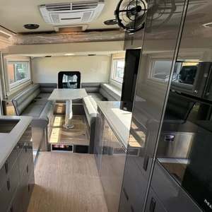 Modern Mobile Camper 4x4 fully equipped <b>camp</b> kitchen wash up basin smart TV + FREE SHIPPING FOR ALL - Product Image 4