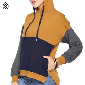 Sweat à capuche léger pour femme de qualité supérieure respirant et à séchage rapide Style à cordon respirant Sweat à capuche pour femme - Product Image 2