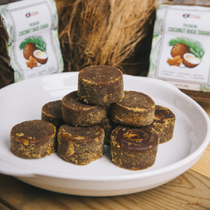 Kicco Coconut <b>Rock</b> Sugar / Premium Quality 100% Natural Aromatic Pure & Unrefined Malaysian Coconut Sap/Nectar <b>Sweet</b> Taste - Product Image 5