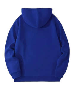 Sudadera con Capucha Personalizada con Bordado Chenille para Hombre, Chaqueta de Felpa, Corte Regular, Algodón Grueso de Alta Calidad para Invierno - Product Image 2