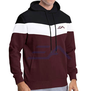 Sudaderas Casuales de Invierno para Hombre de Alta Calidad con Color Personalizado, Diseño Sólido, Ecológicas, Transpirables, de Poliéster/Algodón, a Bajo Precio - Product Image 4