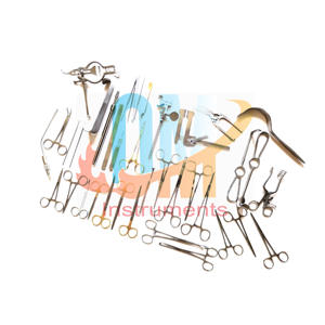 Juego básico de Cirugía Pediátrica, 45 piezas, instrumentos quirúrgicos, grado médico, acero inoxidable, reutilizable, autoclavable, estándar alemán - Product Image 4