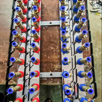 Machine de moulage par injection de collecteurs d'eau en acier inoxydable 304 Dubey International – Garantie 2 ans, durabilité antirouille, facile à utiliser et longue durée de vie