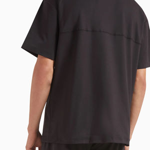 Boxy เสื้อยืดตาข่าย180กรัมไหล่ตกระบายอากาศน้ำหนักเบาแห้งเร็วออกแบบโลโก้ได้ตามต้องการ - Product Image 5