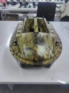 Barco de Pesca RC de Plástico con Camuflaje, Control Remoto GPS, Buscador de Peces, Control de Crucero de 500m, Luces LED, Capacidad de Carga de 4kg - Product Image 4