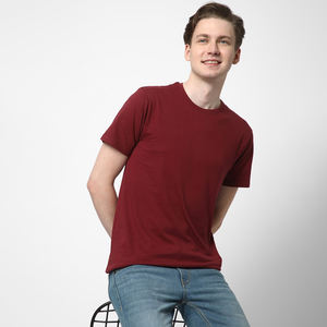 Camiseta de manga corta de algodón de mejor Material para hombre, cuello redondo completamente liso de 3 tonos, hecho en Pakistán Formal, servicio OEM, gran oferta - Product Image 3