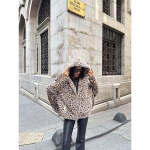 3098 HOODED <b>LEOPARD</b> <b>FUR</b> - - Product Image 5