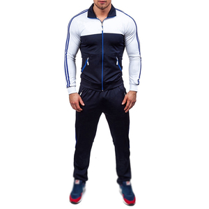 Survêtement de Jogging à capuche pour hommes, uniforme de sport bon marché, haut de gamme, fermeture éclair, vente en gros, 2020 - Product Image 1