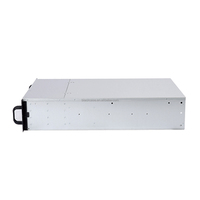 Hochdichtes 3U-Servergehäuse mit 16 Hot-Swap-Bays, OEM-Speichergehäuse für KI-GPU mit Tri-Mode-Backplane, NVMe, SAS, SATA, Rackmount-Gehäuse