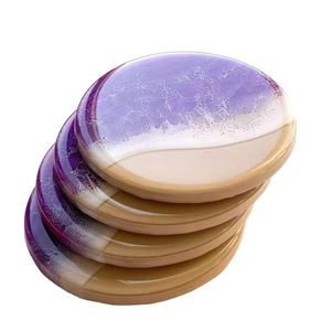 Sous-verres porte-boissons sous-verres en bois et acacia pour gravure laser - Product Image 3